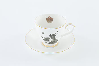 Map Teacup And Saucer, 2 of 6