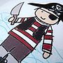 Personalised Pirate Boy's Birthday Card, thumbnail 2 of 2