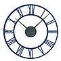 Classic Clock Wall Sticker With Mechanism, thumbnail 2 of 3