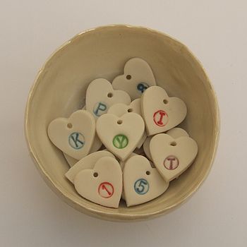 Personalised Handmade Heart Pendants, 2 of 2
