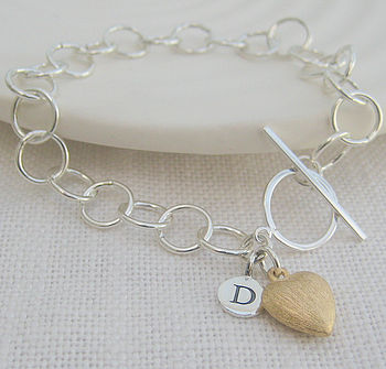 personalised charm bracelet notonthehighstreet