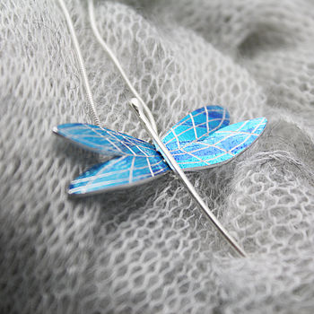 Heligan Dragonfly Pendant, 4 of 6