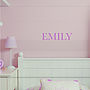 Personalised Letter Wall Sticker, thumbnail 2 of 3