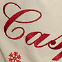 Embroidered Stocking Christmas Sack Extra Large, thumbnail 2 of 6