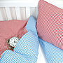 Gingham Bed Linen Set, thumbnail 4 of 4