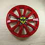 Real Alloy Wheel Ferrari Clock, thumbnail 4 of 5