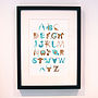 Animal Alphabet Print A3, thumbnail 5 of 7