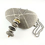 Beach Pebble And Sterling Silver Pendant, thumbnail 4 of 6