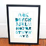 Animal Alphabet Print A3, thumbnail 3 of 7