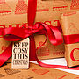 'Keep Cosy' Recycled Christmas Gift Tags, thumbnail 4 of 6