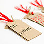 'Keep Cosy' Recycled Christmas Gift Tags, thumbnail 6 of 6