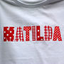 Personalised Applique Red Spot Pyjama, thumbnail 3 of 4