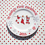 Personalised 'First Christmas' Plate, thumbnail 3 of 4