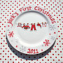 Personalised 'First Christmas' Plate, thumbnail 4 of 4