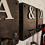 Rustic Wooden Letter Hook, thumbnail 4 of 4