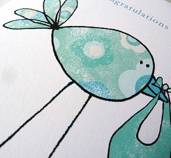 Personalised 'Congratulations' New Baby Card, 4 of 4