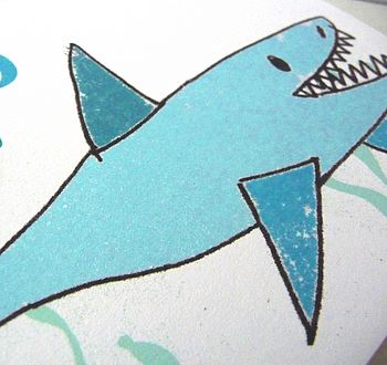 Personalised Shark Boy's Birthday Card, 2 of 2