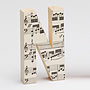Music Lover Wooden Letter Personalised Gift, thumbnail 3 of 7