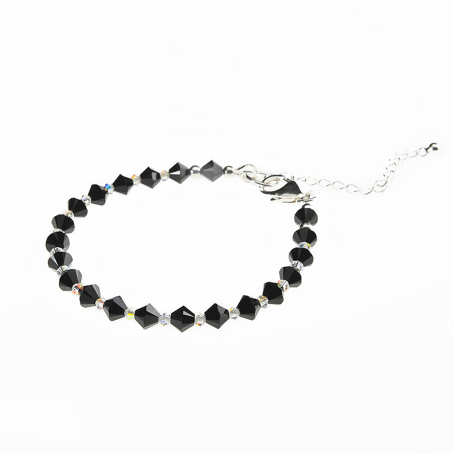 Handmade Crystal Bracelet By Rosie Willett Designs