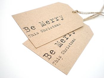 Be Merry Gift Tags, 2 of 2