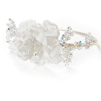 Floral Wedding Headband 'Charlotte' By Rosie Willett Designs ...