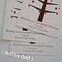 Personalised Thumbprint Christmas Tree Cards, thumbnail 4 of 6
