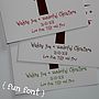Personalised Thumbprint Christmas Tree Cards, thumbnail 5 of 6