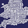 British Gastronomy Map Screen Print, thumbnail 2 of 2