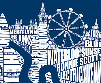 London Music Screen Print, 3 of 4