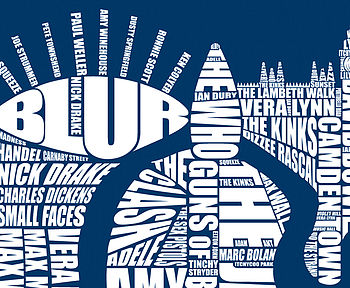 London Music Screen Print, 4 of 4