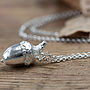Silver Acorn Necklace, thumbnail 1 of 3