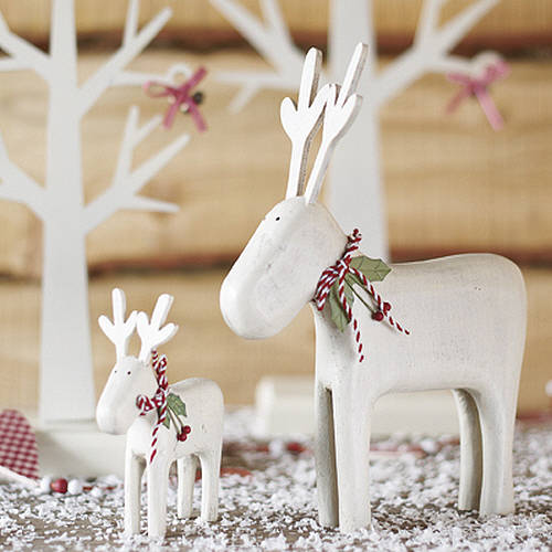 Wooden Carved Reindeer By Beautiful Day | notonthehighstreet.com