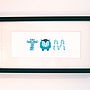 Personalised Animal Name Print, thumbnail 3 of 8
