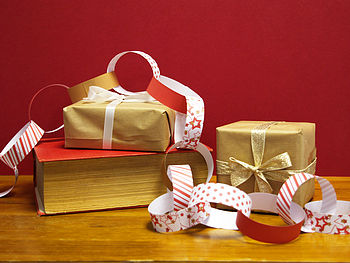Red Christmas Paper Chain Kit, 3 of 4