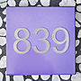 Funky House Number Plates, thumbnail 5 of 8