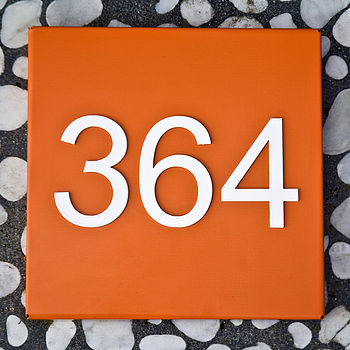 Funky House Number Plates, 6 of 8