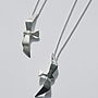Sterling Silver Seagull Pendant, thumbnail 2 of 3