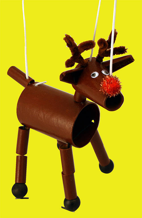 Christmas Puppet Kits By Oskar & Catie | notonthehighstreet.com