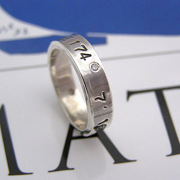Silver Personalised Ring, 6 of 11