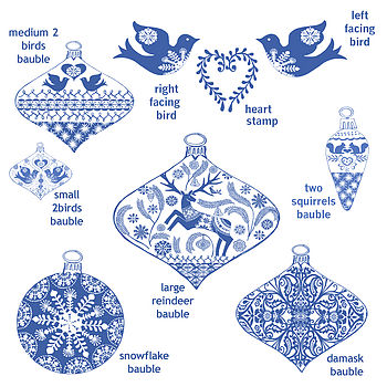 Christmas Bauble Stamp, 2 of 12