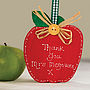 Personalised Thank You Teachers Apple, thumbnail 1 of 4