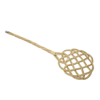 Vintage Style Rattan Carpet Beater, 5 of 5