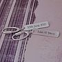 Personalised Silver Occasions Keyring, thumbnail 2 of 4