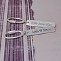 Personalised Silver Occasions Keyring, thumbnail 3 of 4