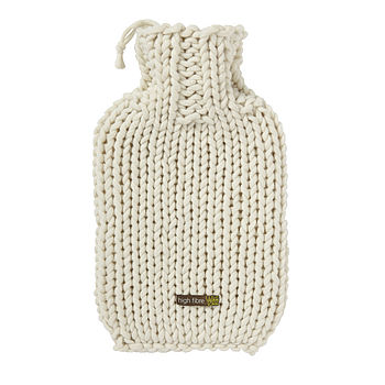 Hand Knitted Hot Water Bottle Cover, 3 of 4