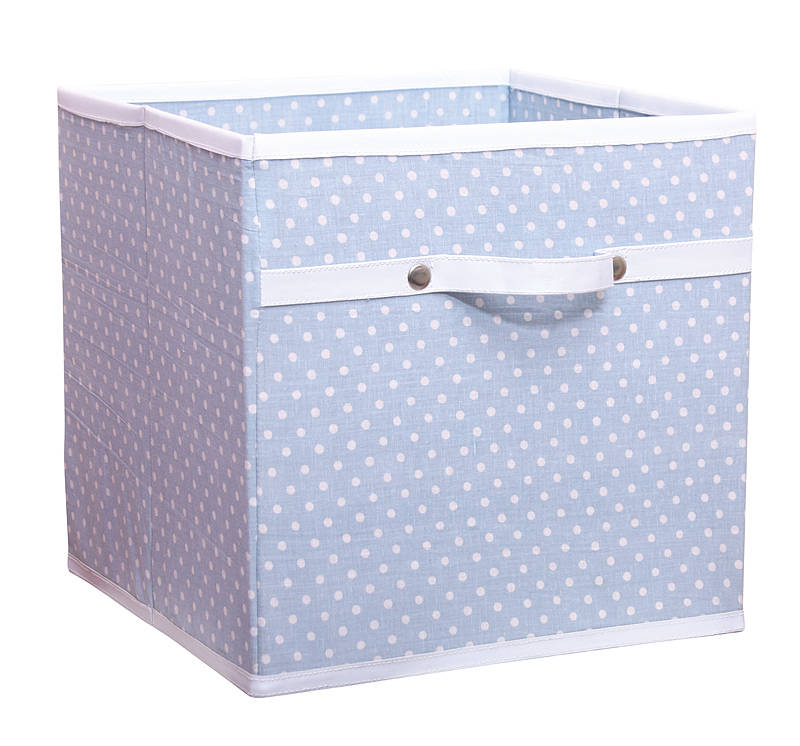 Fabric Storage Box Four Colours Available By Babyface ...