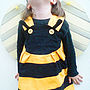 Bumble Bee Pinafore Dress, thumbnail 4 of 8