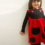 Ladybird Pinnie Dress, thumbnail 4 of 5