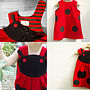Ladybird Pinnie Dress, thumbnail 5 of 5