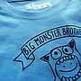 Wee Or Big Monster Brother T Shirt, thumbnail 4 of 5